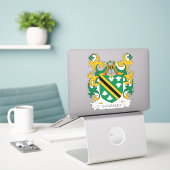 Sticker Crest de Gonzalez (Ordinateur portable sur le bureau)