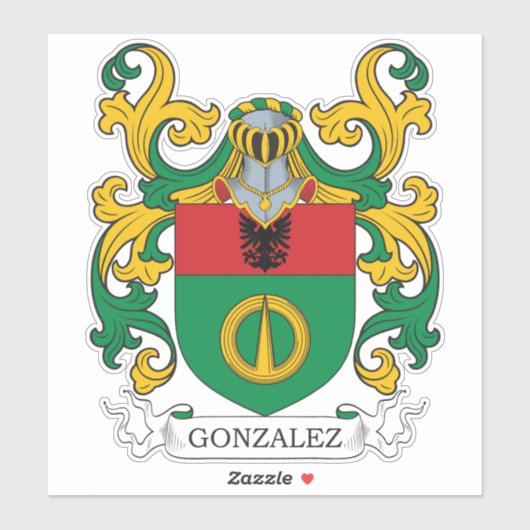 Sticker Crest de Gonzalez (Feuille)