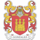 Sticker Crest de Gonzalez (Devant)