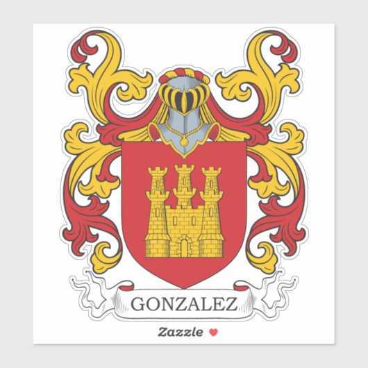 Sticker Crest de Gonzalez (Feuille)