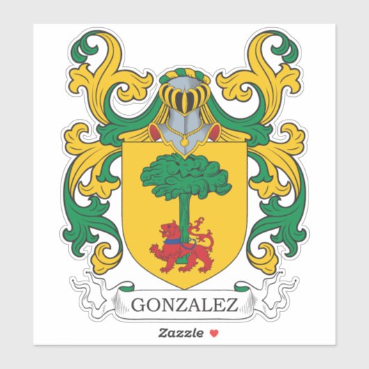 Sticker Crest de Gonzalez (Feuille)
