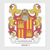 Sticker Crest de Gonzalez (Feuille)