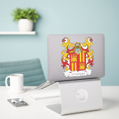 Sticker Crest de Gonzalez (Ordinateur portable sur le bureau)