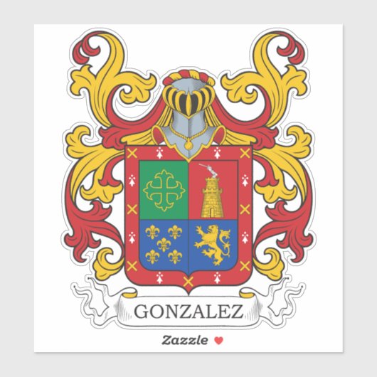 Sticker Crest de Gonzalez (Feuille)