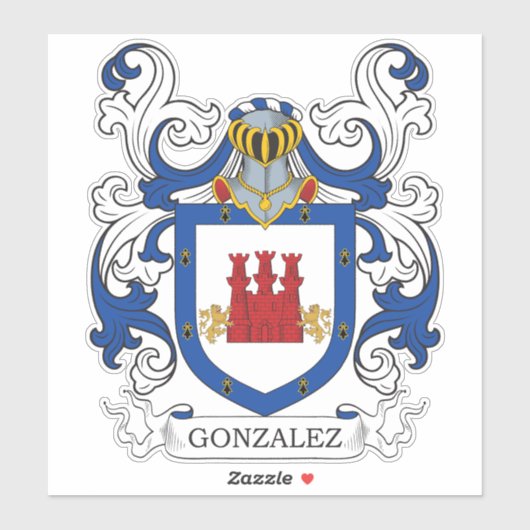 Sticker Crest de Gonzalez (Feuille)