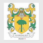 Sticker Crest de Gonzalez (Feuille)