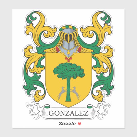 Sticker Crest de Gonzalez (Feuille)