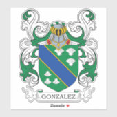 Sticker Crest de Gonzalez (Feuille)
