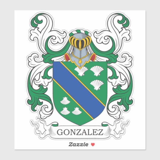 Sticker Crest de Gonzalez (Feuille)