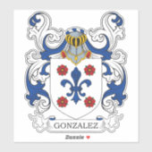 Sticker Crest de Gonzalez (Feuille)