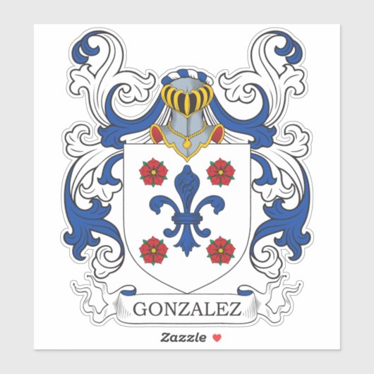 Sticker Crest de Gonzalez (Feuille)