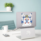 Sticker Crest de Gonzalez (Ordinateur portable sur le bureau)