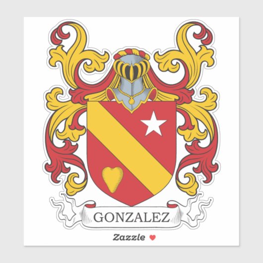 Sticker Crest de Gonzalez (Feuille)