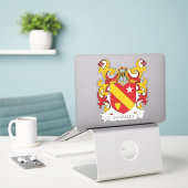Sticker Crest de Gonzalez (Ordinateur portable sur le bureau)