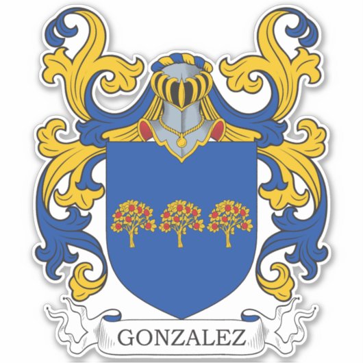 Sticker Crest de Gonzalez (Devant)