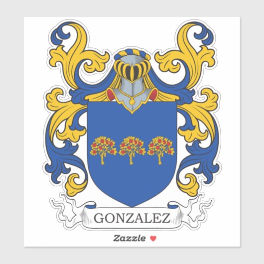 Sticker Crest de Gonzalez (Feuille)
