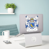 Sticker Crest de Gonzalez (Ordinateur portable sur le bureau)