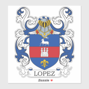 Sticker Crest de la famille Lopez