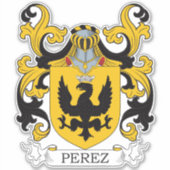 Sticker Crest de la famille Perez (Devant)