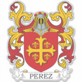 Sticker Crest de la famille Perez (Devant)