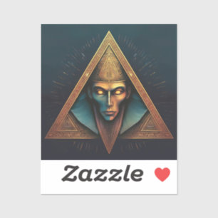 Sticker Crête murale Illuminati