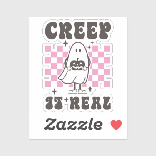 Sticker Creuse it real Halloween (Feuille)