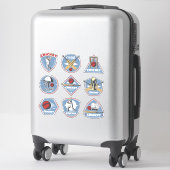 Sticker Cricket (Sur valise)