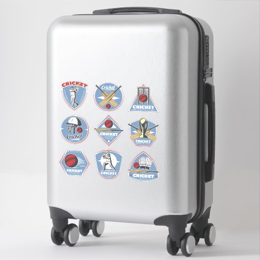 Sticker Cricket (Sur valise)