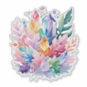 Sticker Cristal coloré (Devant)