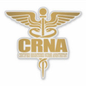 Sticker CRNA (or) (Devant)