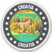 Sticker Croatie (Recto)