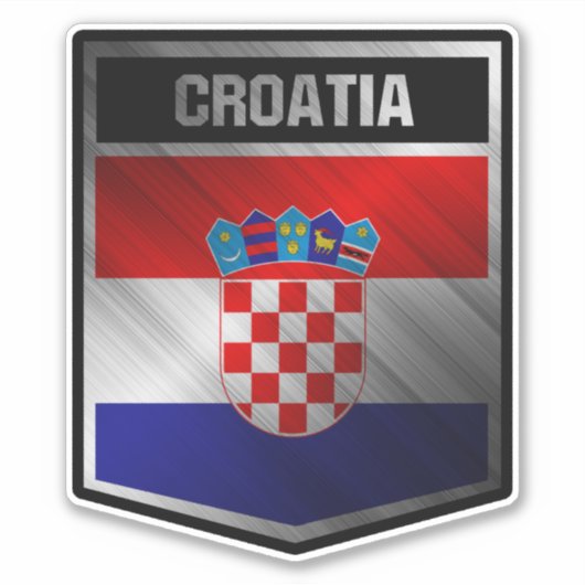 Sticker Croatie (Devant)