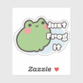 Sticker Crochet drôle (Feuille)