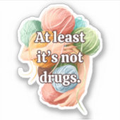 Sticker Crochet drôle (Devant)