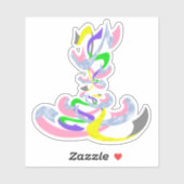 Sticker Crochet en pierre 2 (Feuille)