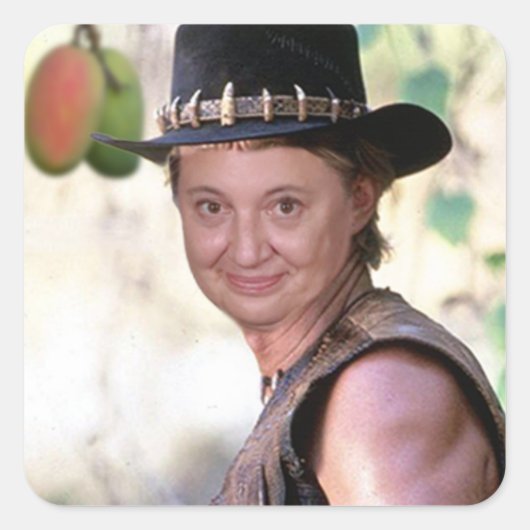 Sticker Crocodile Kate (Devant)