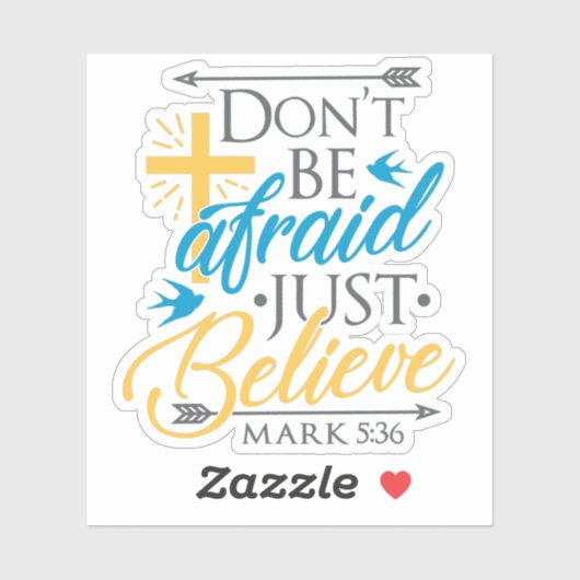 Sticker Croire (Feuille)