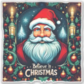 Sticker Croire à la magie du Festival de Noël (Devant)