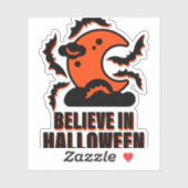 Sticker Croire En Halloween (Feuille)
