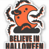 Sticker Croire En Halloween (Devant)