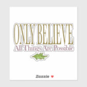Sticker Croire Que Tout Est Possible (Feuille)