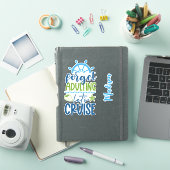 Sticker Croisière de nom personnalisé (Couverture iPad)