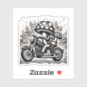 Sticker Croisière en squelette (Feuille)