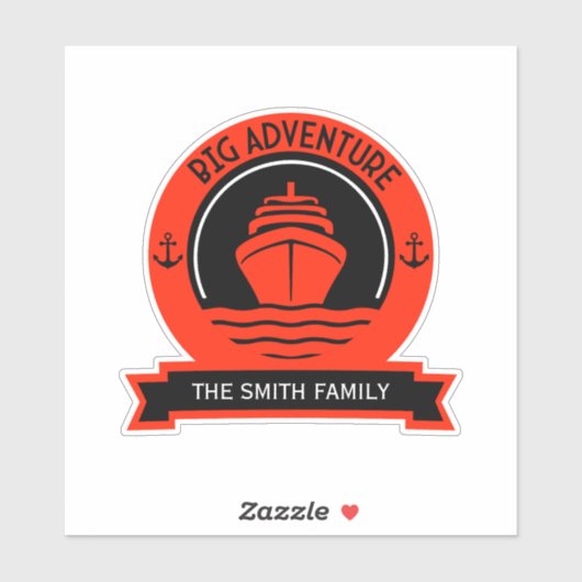 Sticker Croisière mondiale (Feuille)