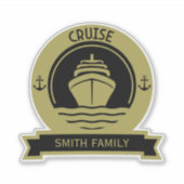 Sticker Croisière mondiale (Devant)