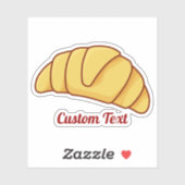 Sticker Croissant (Feuille)
