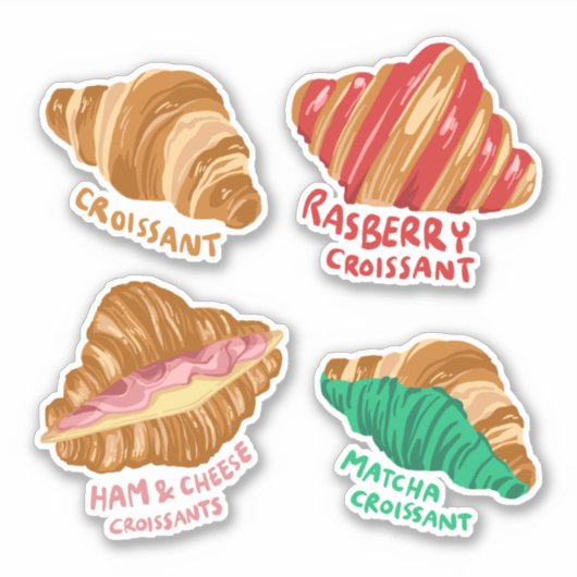 Sticker Croissant (Devant)