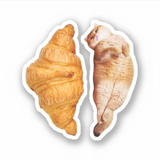 Sticker Croissant (Devant)