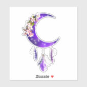 Sticker Croissant de lune (Feuille)