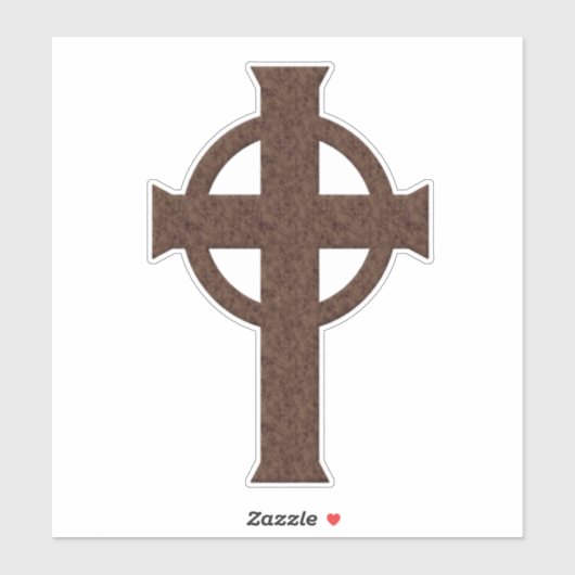 Sticker Croix celtique (Feuille)